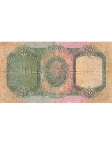 PORTUGAL, LUIZ DE MENEZEZ - 20 ESCUDOS 1951