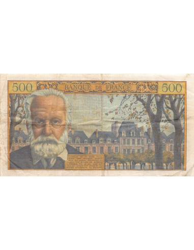 FRANCE, VICTOR HUGO - 500 FRANCS 04/08/1955 - SERIE M.78