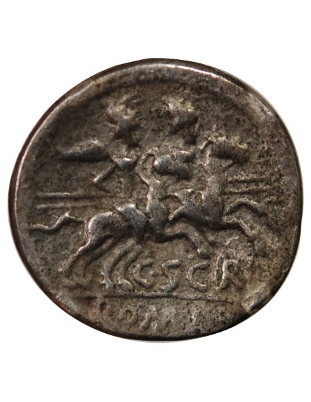 SCRIBONIA - DENIER ARGENT 154 AV JC ROME