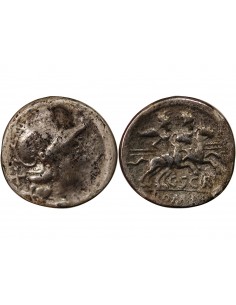 SCRIBONIA - DENIER ARGENT 154 AV JC ROME 2