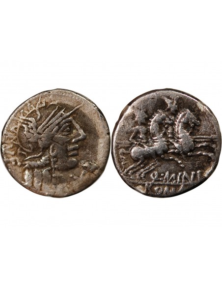 MINUCIA - DENIER ARGENT 122 AV JC ROME