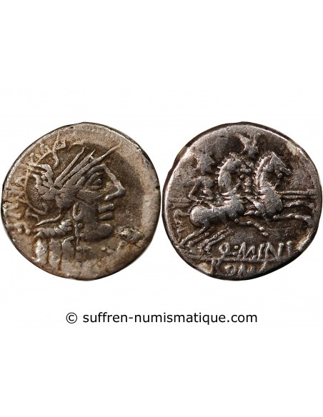 MINUCIA - DENIER ARGENT 122 AV JC ROME
