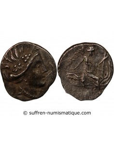 EUBÉE, HISTIÉE - TETROBOLE ARGENT 196 / 168 AV JC