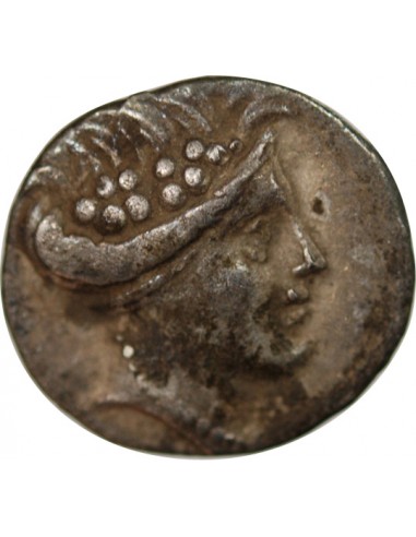 EUBÉE, HISTIÉE - TETROBOLE ARGENT 196 / 168 AV JC