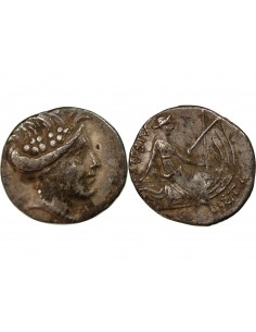 EUBÉE, HISTIÉE - TETROBOLE ARGENT 196 / 168 AV JC 2