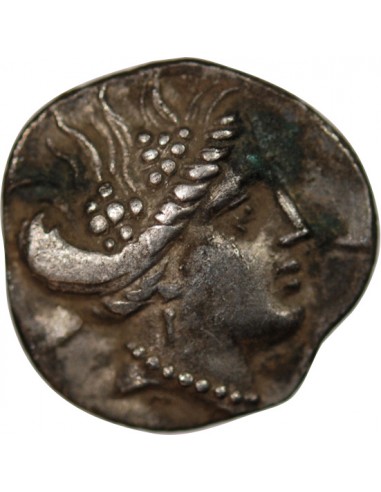 EUBÉE, HISTIÉE - TETROBOLE ARGENT 196 / 168 AV JC