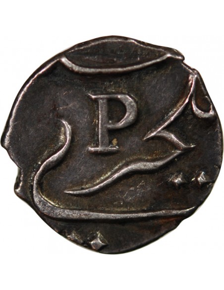 INDE FRANCAISE, PONDICHERY - FANON ARGENT 1738-1792