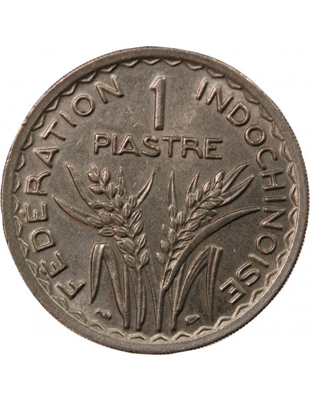 INDOCHINE FRANCAISE - PIASTRE ARGENT 1947