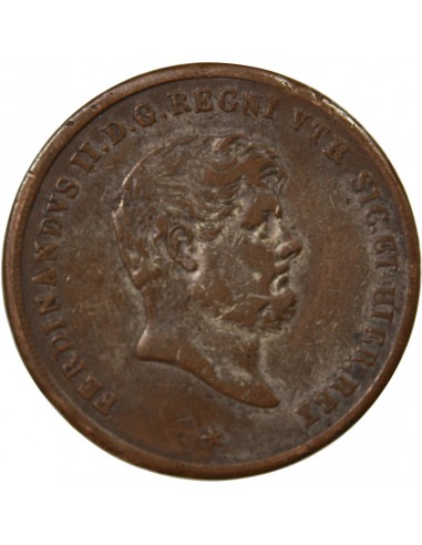 ITALIE, ROYAUME DES DEUX-SICILES, FERDINAND II - 10 TORNESI 1840
