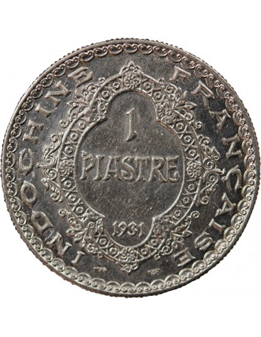 INDOCHINE FRANCAISE - PIASTRE ARGENT 1931