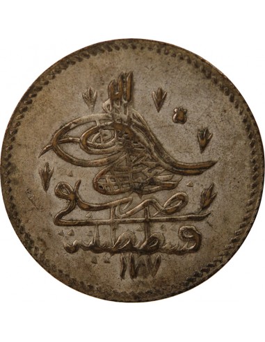EMPIRE OTTOMAN, ABDUL HAMID Ier - PIASTRE 1187 (1773)