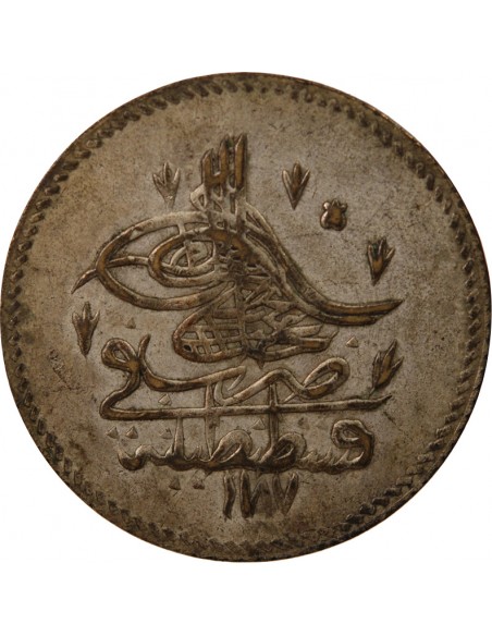 EMPIRE OTTOMAN, ABDUL HAMID Ier - PIASTRE 1187 (1773)