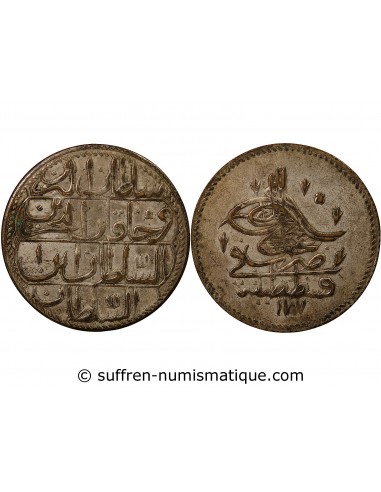 EMPIRE OTTOMAN, ABDUL HAMID Ier - PIASTRE 1187 (1773)
