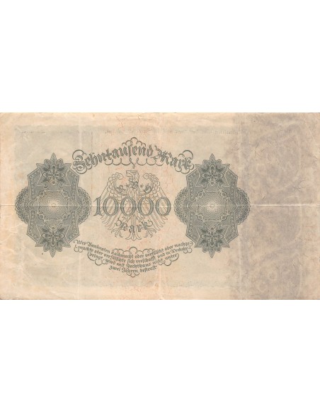 ALLEMAGNE - 10000 MARK 1922