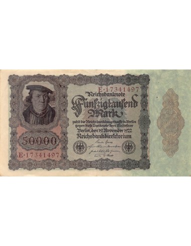 ALLEMAGNE - 50000 MARK 1922