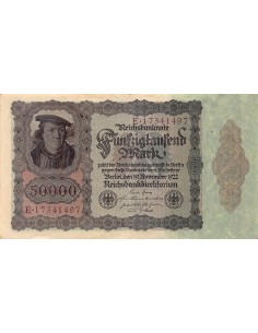 ALLEMAGNE - 50000 MARK 1922 2