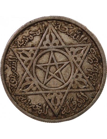 MAROC, MOHAMMED V - 100 FRANCS ARGENT 1953