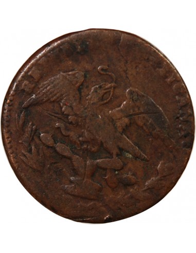 MEXIQUE - 1/4 REAL 1834 MEXICO