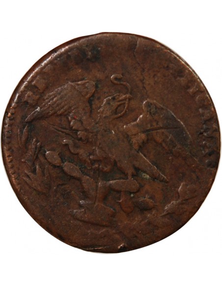 MEXIQUE - 1/4 REAL 1834 MEXICO