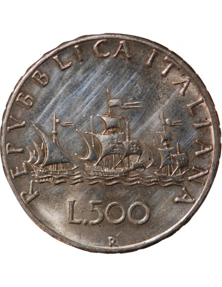 ITALIE - 500 LIRE ARGENT 1966 R ROME