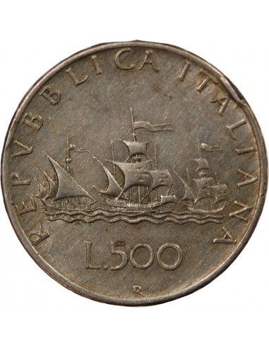 ITALIE - 500 LIRE ARGENT 1961 R ROME