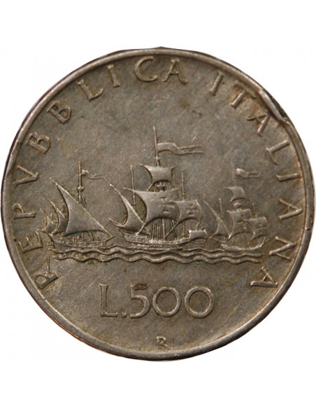 ITALIE - 500 LIRE ARGENT 1961 R ROME