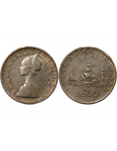 ITALIE - 500 LIRE ARGENT 1961 R ROME