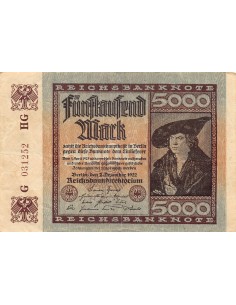 ALLEMAGNE - 5000 MARK 1922 2