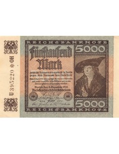 ALLEMAGNE - 5000 MARK 1922 2
