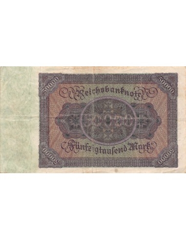 ALLEMAGNE - 50000 MARK 1922