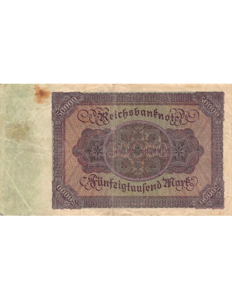 ALLEMAGNE - 50000 MARK 1922
