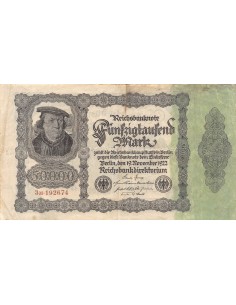 ALLEMAGNE - 50000 MARK 1922
