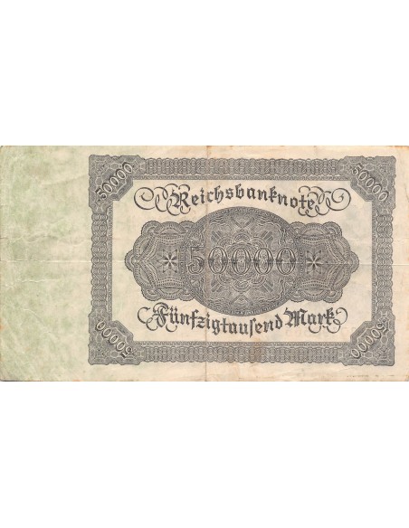 ALLEMAGNE - 50000 MARK 1922