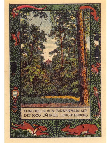 ALLEMAGNE, KAHLA - 75 PFENNIG 1922