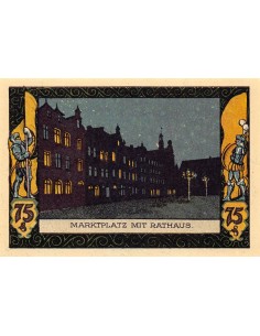 ALLEMAGNE, KAHLA - 75 PFENNIG 1922