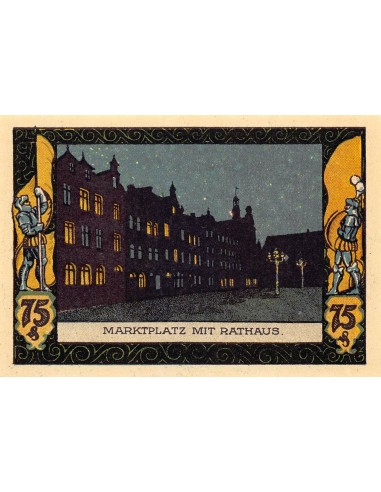 ALLEMAGNE, KAHLA - 75 PFENNIG 1922