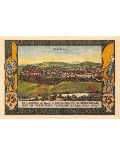 ALLEMAGNE, KAHLA - 75 PFENNIG 1922