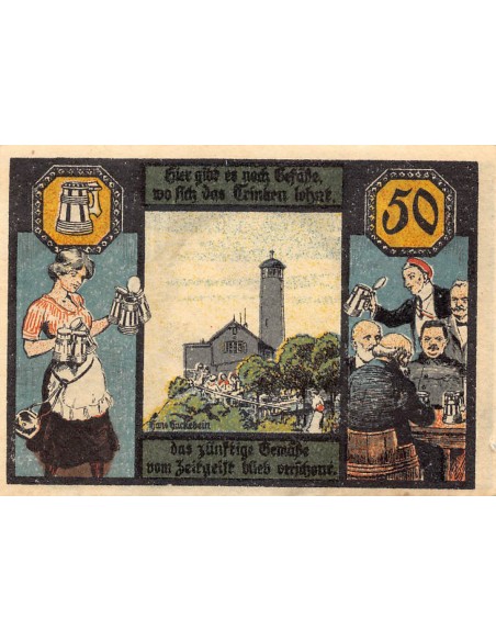 ALLEMAGNE, IENA - 50 PFENNIG 1921