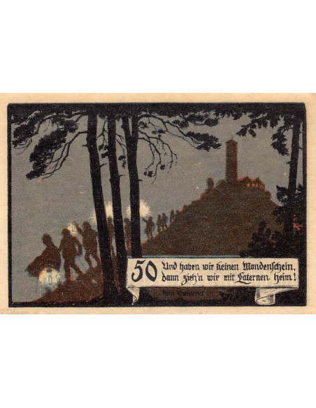 ALLEMAGNE, IENA - 50 PFENNIG 1921