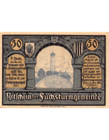 ALLEMAGNE, IENA - 50 PFENNIG 1921