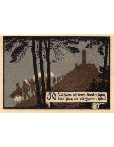 ALLEMAGNE, IENA - 50 PFENNIG 1921