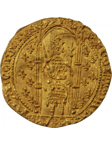 CHARLES V﻿ - FRANC A PIED OR 1365