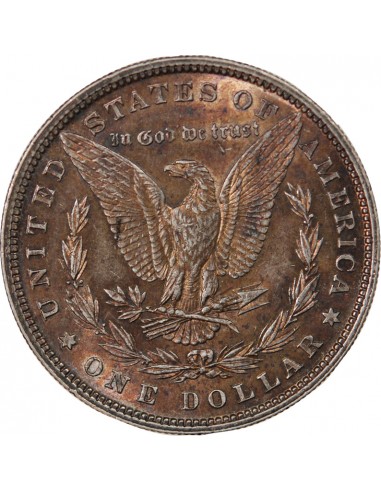 USA - MORGAN DOLLAR ARGENT 1880 PHILADELPHIE