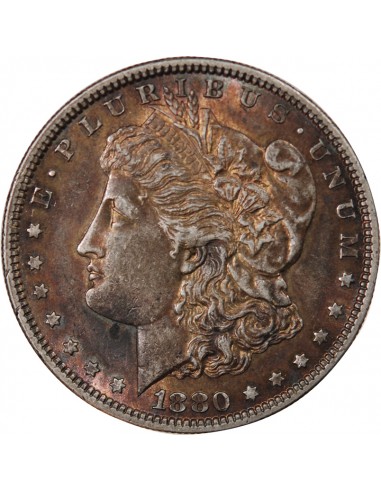 USA - MORGAN DOLLAR ARGENT 1880 PHILADELPHIE