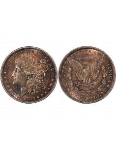 USA - MORGAN DOLLAR ARGENT 1880 PHILADELPHIE 2