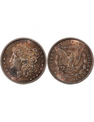 USA - MORGAN DOLLAR ARGENT 1880 PHILADELPHIE