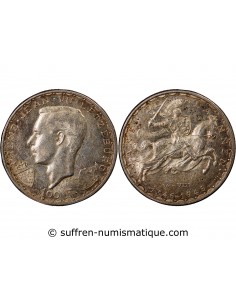 LUXEMBOURG, JEAN L'AVEUGLE - 100 FRANCS ARGENT 1946