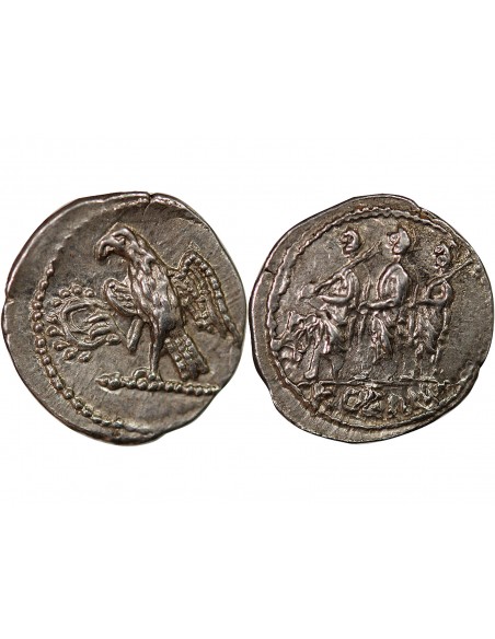 DACIE, COSON - DRACHME ARGENT 43 AV JC OLBIA