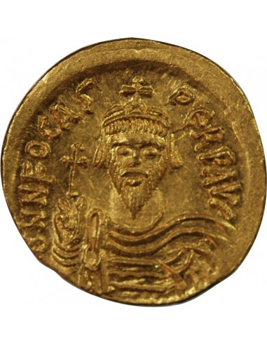 PHOCAS - SOLIDUS OR 607 / 610 CONSTANTINOPLE
