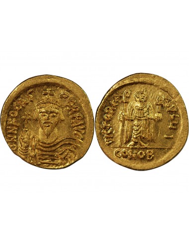 PHOCAS - SOLIDUS OR 607 / 610 CONSTANTINOPLE